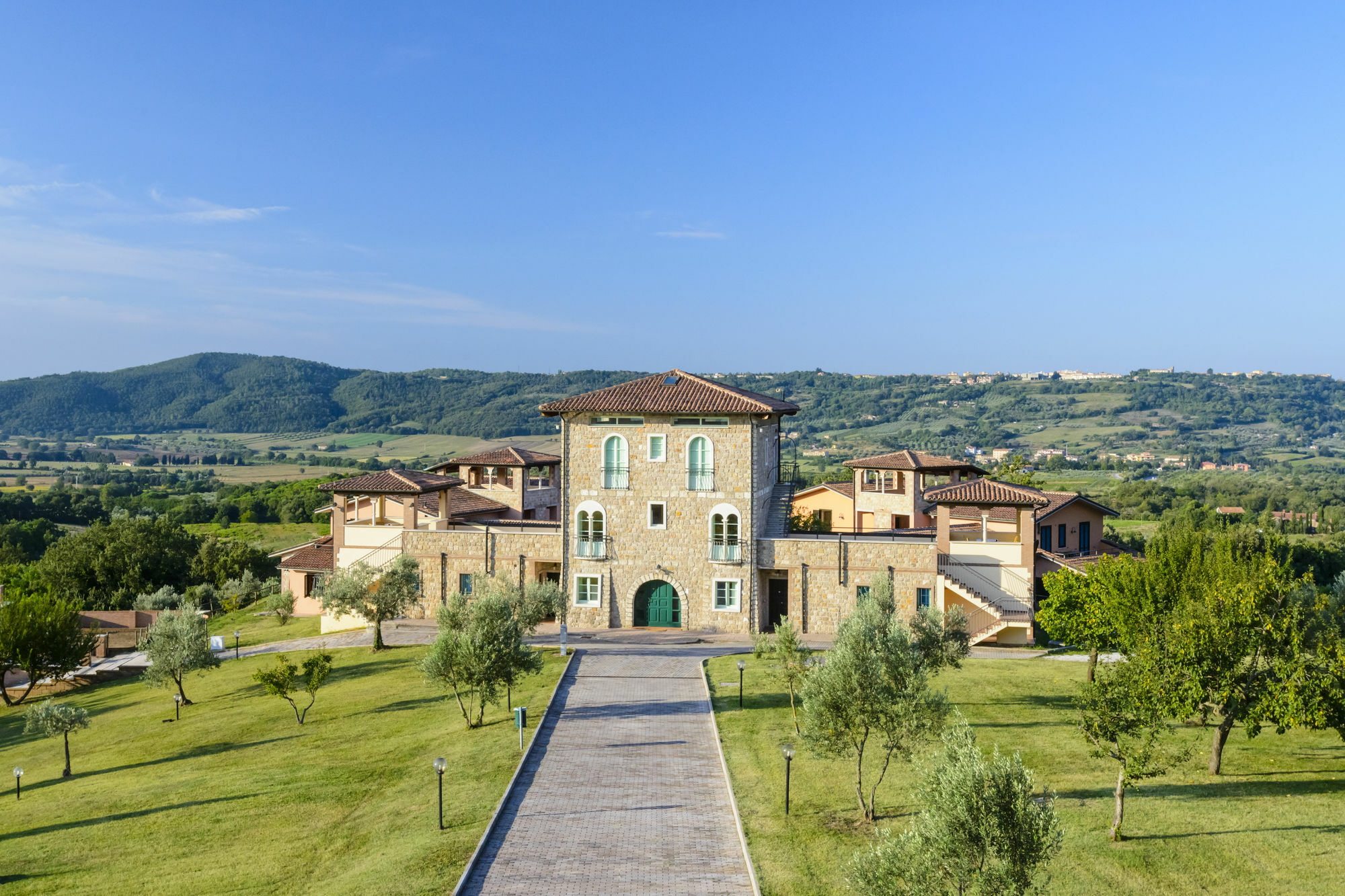 Pian Dei Mucini Resort Le Ville Massa Marittima Exterior foto